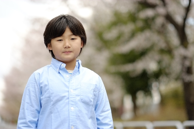 小学生の男の子